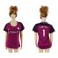 Womens Manchester City #1 C.Bravo Away Soccer Club Jersey