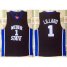 Portland Trail Blazers #1 Damian Lillard Black Weber State Wildcats College Stitched NBA Jersey