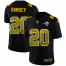 Los Angeles Rams #20 Jalen Ramsey Mens Black Nike Golden Sequin Vapor Limited NFL Jersey