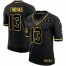 New Orleans New Orleans Saints #13 Michael Thomas Mens Nike 2020 Salute To Service Golden Limited NFL Jersey Black