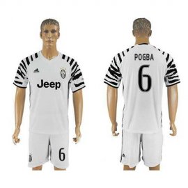Juventus #6 Pogba SEC Away Soccer Club Jersey