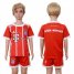 Bayern Munchen Blank Home Kid Soccer Club Jersey