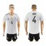Germany #4 Rudy White Home Soccer Country Jersey