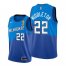 Nike Milwaukee Bucks #22 Khris Middleton Youth 2021 NBA Finals Champions City Edition Jersey Blue Youth