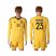 Spain #23 Sergio Rico Yellow Goalkeeper Long Sleeves Soccer Country Jersey