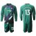 Chelsea #13 Caballero Green Goalkeeper Long Sleeves Soccer Club Jersey
