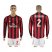 AC Milan #2 De Sciglio Home Long Sleeves Soccer Club Jersey