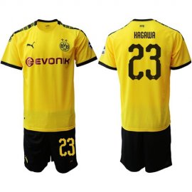 Dortmund #23 Kagawa Home Soccer Club Jersey