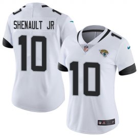 Nike Jacksonville Jaguars #10 Laviska Shenault Jr. White Womens Stitched NFL Vapor Untouchable Limited Jersey