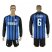 Inter Milan #6 J.Mario Home Long Sleeves Soccer Club Jersey