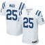 Nike Indianapolis Colts #25 Marlon Mack White Mens Stitched NFL Elite Jersey