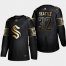 Seattle Kraken #32 Seattle Kraken Mens Adidas Black Golden Edition Limited Stitched NHL Jersey