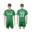 Liverpool #22 Mignolet Green Goalkeeper Soccer Club Jersey