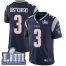 Nike New England Patriots #3 Stephen Gostkowski Navy Blue Team Color Super Bowl LIII Bound Mens Stitched NFL Vapor Untouchable Limited Jersey