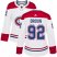 Adidas Montreal Canadiens #92 Jonathan Drouin White Road Authentic Womens Stitched NHL Jersey