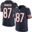 Nike Chicago Bears #87 Adam Shaheen Navy Blue Team Color Mens Stitched NFL Vapor Untouchable Limited Jersey
