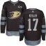 Adidas Anaheim Ducks #17 Ryan Kesler Black 1917-2017 100th Anniversary Stitched NHL Jersey