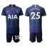 Tottenham Hotspur #25 Onomah Away Soccer Club Jersey