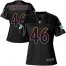 Nike Miami Dolphins #46 Noah Igbinoghene Black Womens NFL Fashion Game Jersey