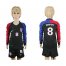 USA #8 Dempsey Away Long Sleeves Kid Soccer Country Jersey