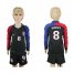 USA #8 Dempsey Away Long Sleeves Kid Soccer Country Jersey