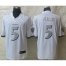 Nike Baltimore Ravens #5 Joe Flacco White Mens Stitched NFL Limited Platinum Jersey