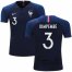 France #3 Kimpembe Home Kid Soccer Country Jersey