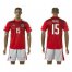 Austria #15 Prodl Red Home Soccer Country Jersey