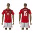 Austria #15 Prodl Red Home Soccer Country Jersey