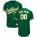 Mens Oakland Athletics Majestic Kelly Green Alternate Flex Base Authentic Collection Custom Jersey