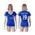 Womens Chelsea #19 Diego Costa Home Soccer Club Jersey