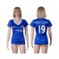 Womens Chelsea #19 Diego Costa Home Soccer Club Jersey