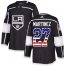 Adidas Los Angeles Kings #27 Alec Martinez Black Home Authentic USA Flag Stitched NHL Jersey