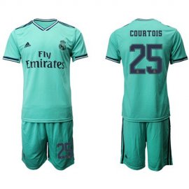 Real Madrid #25 Courtois Third Soccer Club Jersey