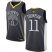 Warriors #11 Klay Thompson Black 2019 Finals Bound Youth Basketball Swingman Statement Edition Jersey