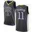 Warriors #11 Klay Thompson Black 2019 Finals Bound Youth Basketball Swingman Statement Edition Jersey