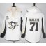 Pittsburgh Penguins #71 Evgeni Malkin White Pullover Hoodie Stitched NHL Jersey