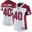 Nike Arizona Cardinals #40 Pat Tillman White Womens Stitched NFL Vapor Untouchable Limited Jersey