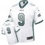 Nike Philadelphia Eagles #9 Nick Foles White Mens Stitched NFL Elite Drift Fashion Jersey