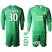 Marseille #30 Mandanda Green Goalkeeper Long Sleeves Kid Soccer Club Jersey