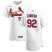 St.Louis Cardinals #92 Genesis Cabrera Mens Nike White Home 2020 Authentic Player MLB Jersey