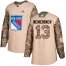 Adidas New York Rangers #13 Sergei Nemchinov Camo Authentic 2017 Veterans Day Stitched NHL Jersey