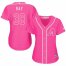 Arizona Diamondbacks #38 Robbie Ray Pink Fashion Womens Stitched MLB Jersey
