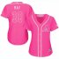 Arizona Diamondbacks #38 Robbie Ray Pink Fashion Womens Stitched MLB Jersey