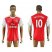 Arsenal #10 Wilshere Home Soccer Club Jersey
