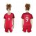 Womens Portugal #9 Eser Home Soccer Country Jersey