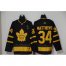 Adidas Toronto Maple Leafs #34 Auston Matthews Black City Edition Authentic Stitched NHL Jersey