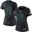 Nike Green Bay Packers #12 Aaron Rodgers Black Impact Womens Stitched NFL Limited Jersey