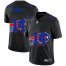 Buffalo Buffalo Bills #14 Stefon Diggs Mens Nike Team Logo Dual Overlap Limited NFL Jersey Black