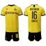 Dortmund #16 Akanji Home Soccer Club Jersey